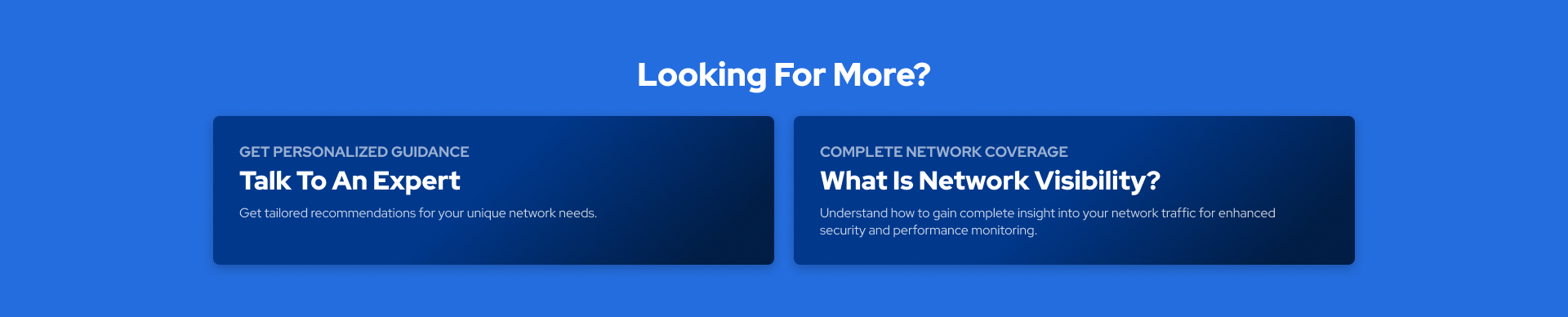 Looking For More – Homepage